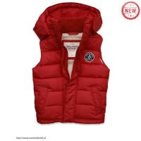 heren abercrombie fitch bodywarmer hooded lichtrood Hoenzadriel Shop qf0p9715